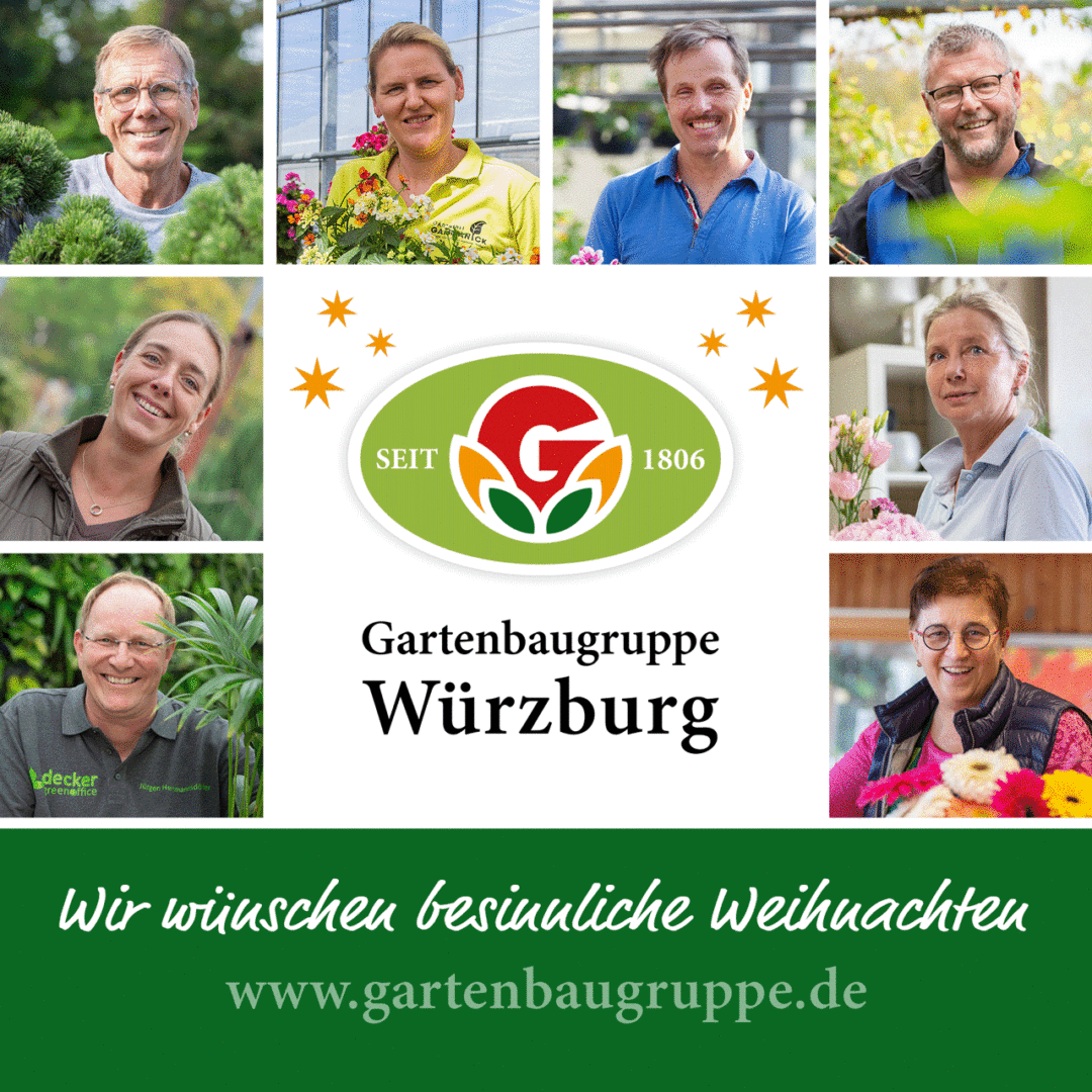 Gartenbaugruppe Banner 2024 XmasDanke