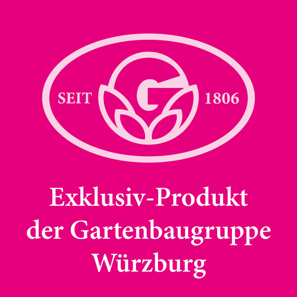 Benefizgeranie Ein Exklusiv Produkt Der Gartenbaugruppe Würzb